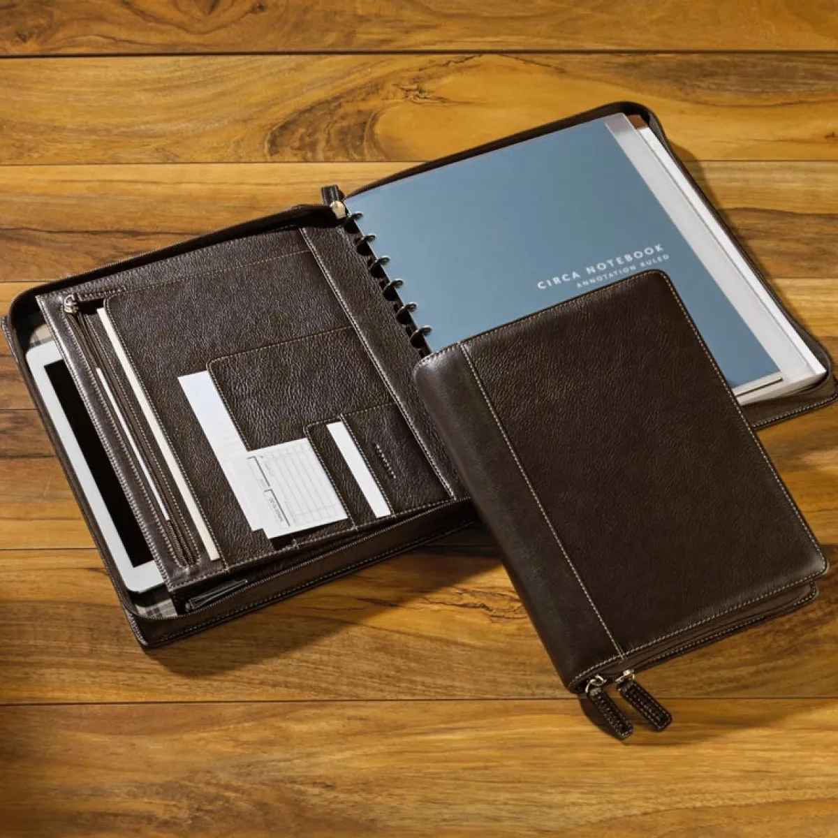 Levenger Padfolios*Bomber Jacket Ambi-Flex Folio