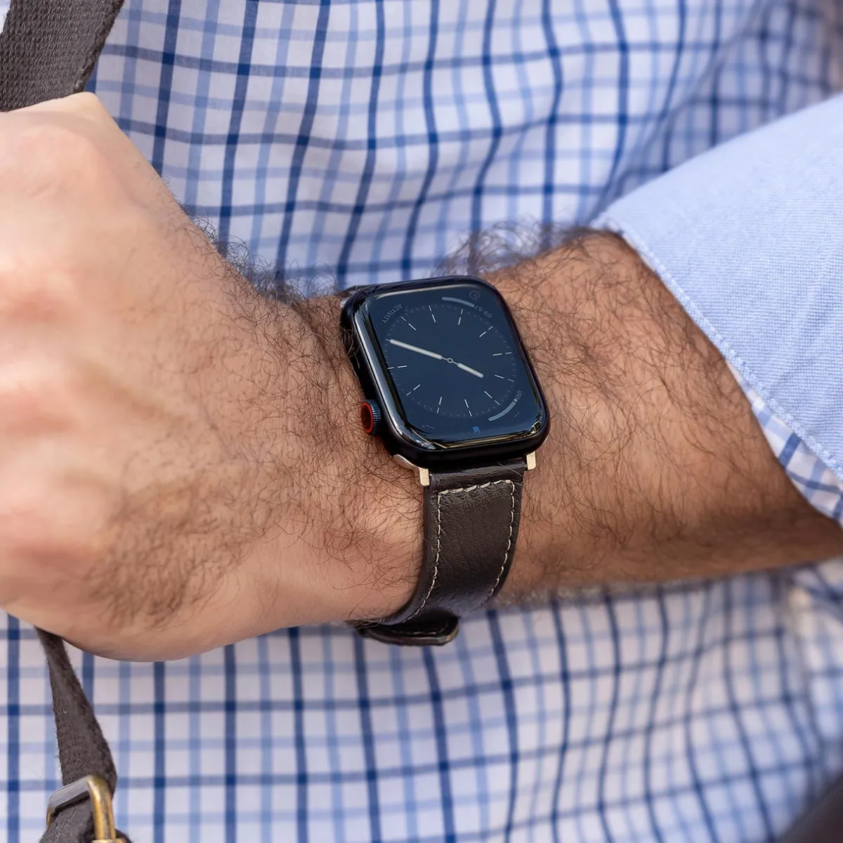 Levenger Tech Cases*Bomber Jacket Apple Watch Strap