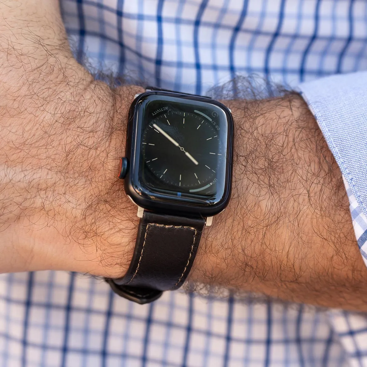 Levenger Tech Cases*Bomber Jacket Apple Watch Strap