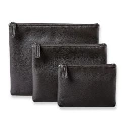 Levenger Tech Cases|Travel Bags & Accessories*Bomber Jacket Carry-All Pouches (set of 3)