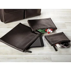 Levenger Tech Cases|Travel Bags & Accessories*Bomber Jacket Carry-All Pouches (set of 3)
