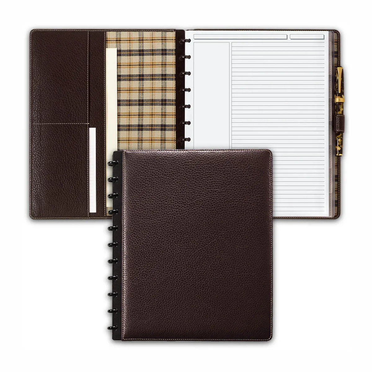 Levenger Junior Notebooks|Letter Notebooks*Bomber Jacket Circa Discbound Notebook