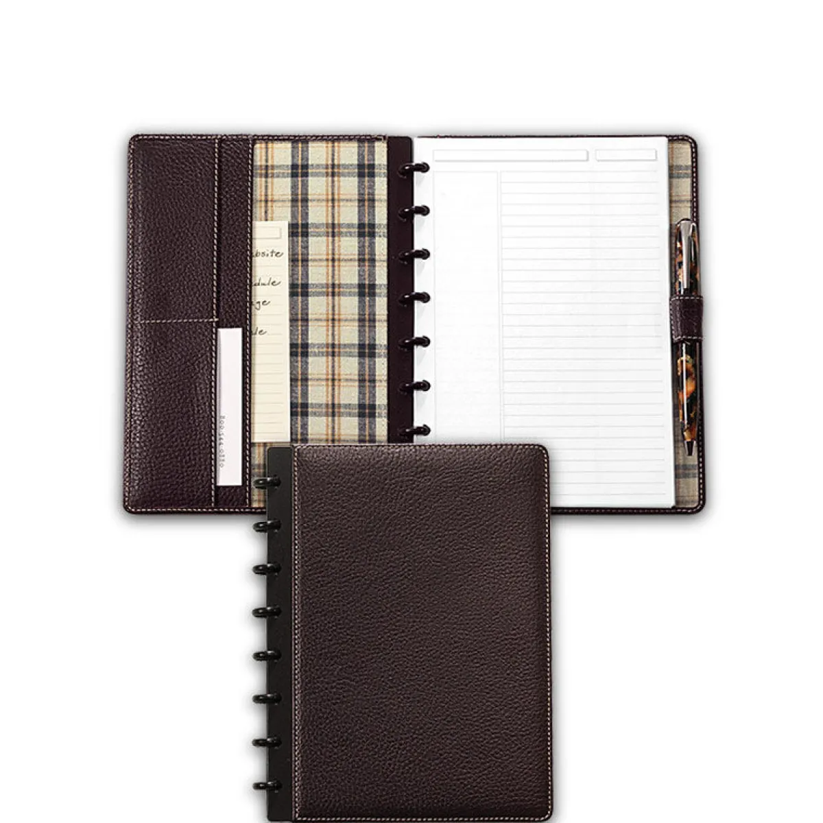 Levenger Junior Notebooks|Letter Notebooks*Bomber Jacket Circa Discbound Notebook
