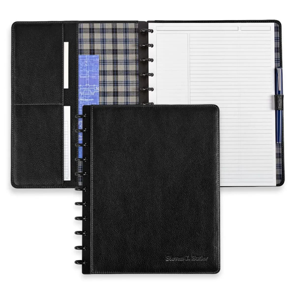 Levenger Junior Notebooks|Letter Notebooks*Bomber Jacket Circa Discbound Notebook