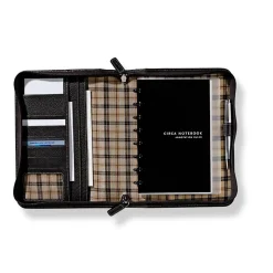 Levenger Padfolios*Bomber Jacket Circa Zip Pro Folio