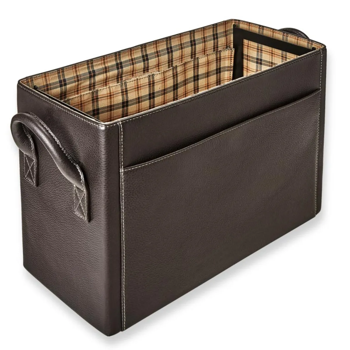 Levenger Filing & Folders|Filing & Folders*Bomber Jacket Desk File Holder with Lid