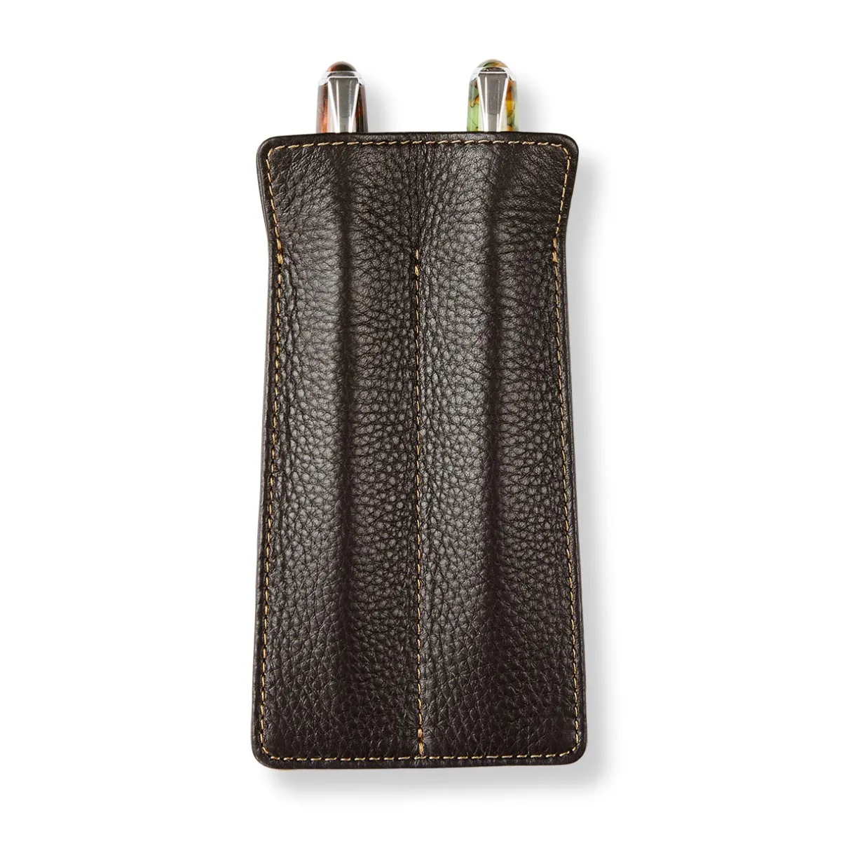 Levenger Pen Cases & Stands|Pen Cases & Stands*Bomber Jacket Double Pen Sleeve