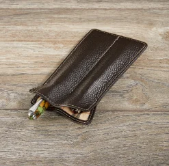 Levenger Pen Cases & Stands|Pen Cases & Stands*Bomber Jacket Double Pen Sleeve