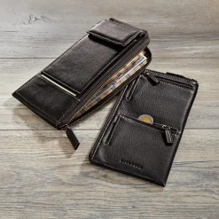 Levenger Travel Bags & Accessories|Wallets & Card Cases*Bomber Jacket First-Class Traveler Wallet
