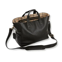 Levenger Crossbodies|Handbags & Totes*Bomber Jacket Flight Plan Leather Tote