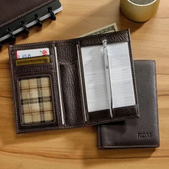 Levenger Pocket Briefcases|Pocket Briefcases*Bomber Jacket International Pocket Briefcase with Pocketini Pen