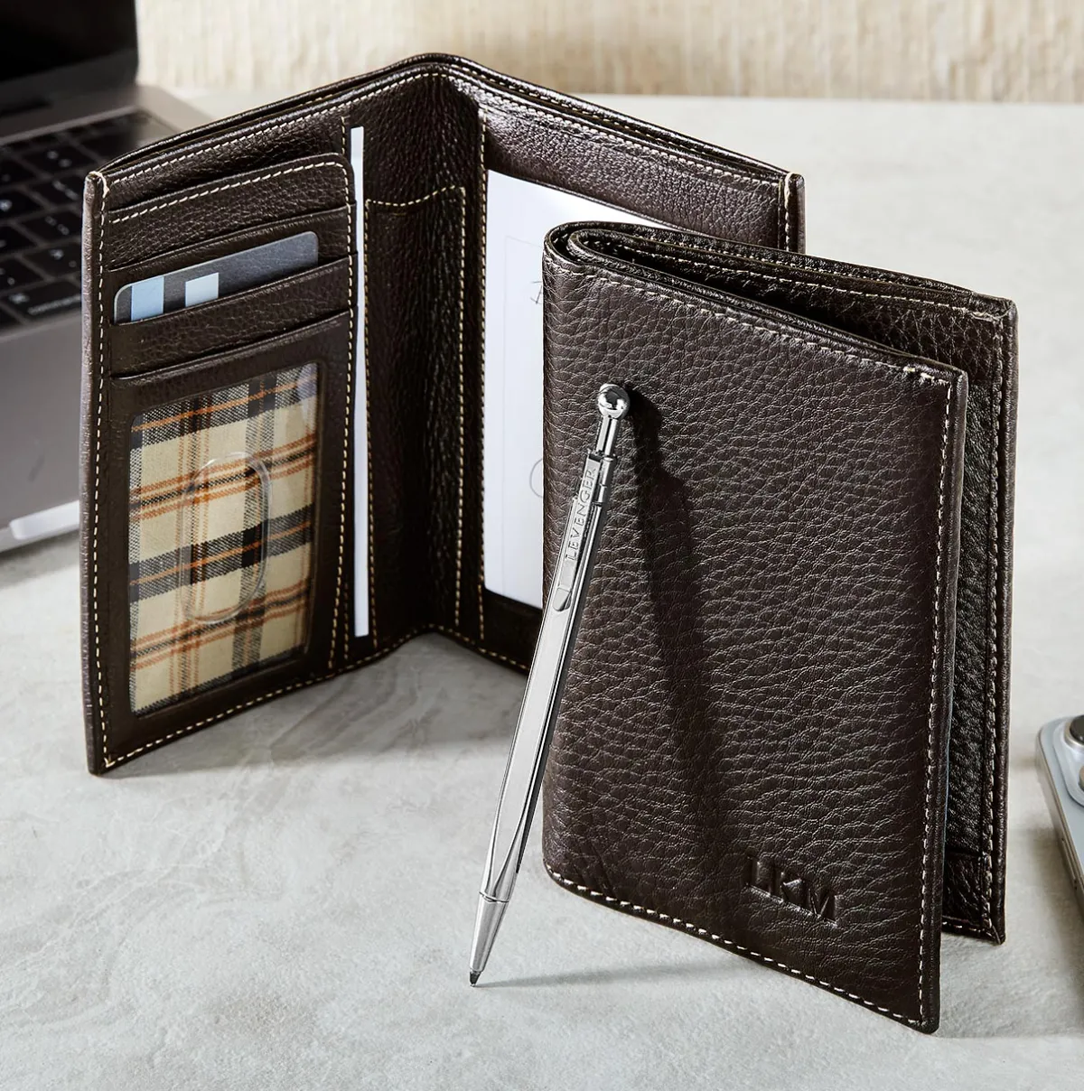 Levenger Pocket Briefcases|Pocket Briefcases*Bomber Jacket International Pocket Briefcase with Pocketini Pen
