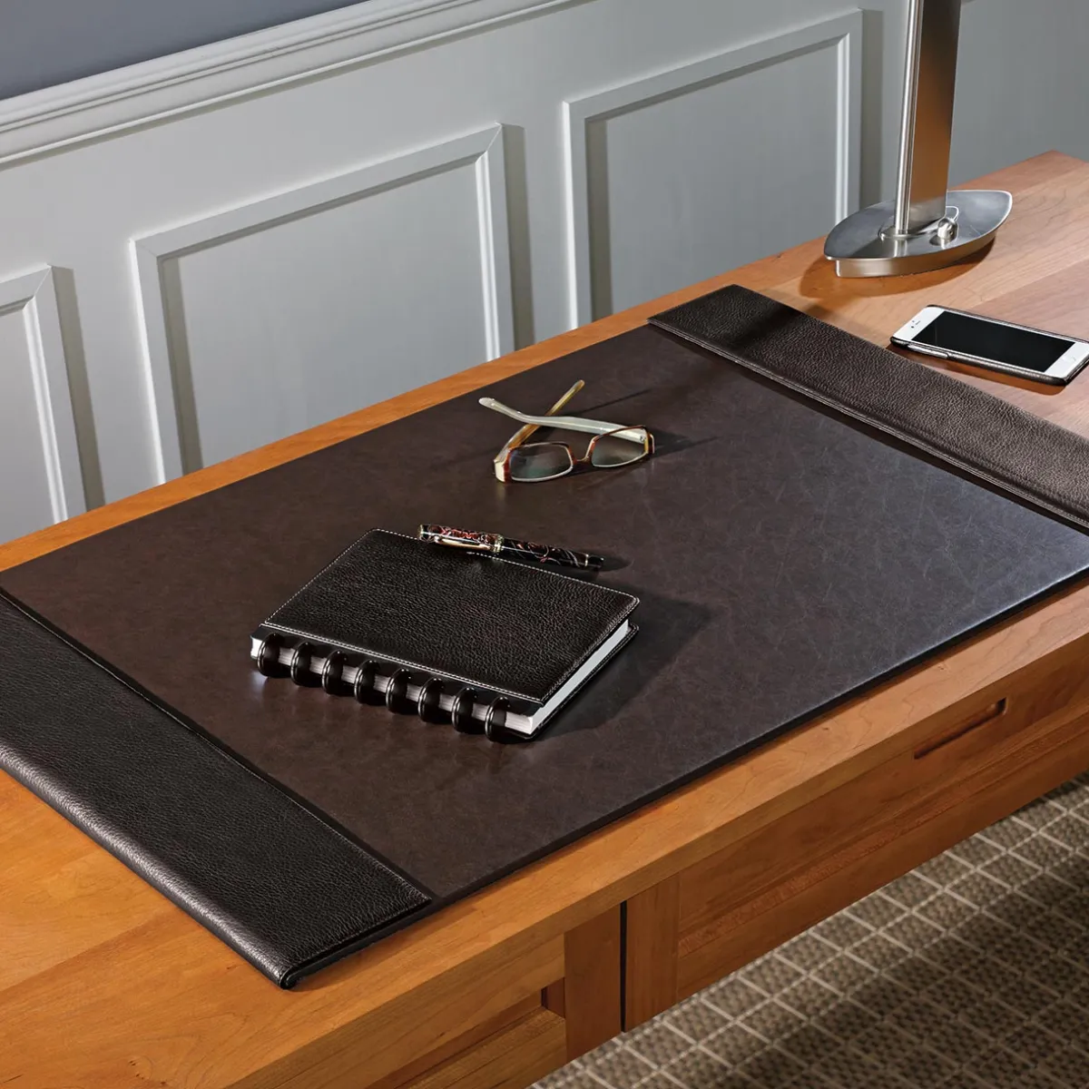 Levenger Workspace Organizers*Bomber Jacket Oversized Desk Pad
