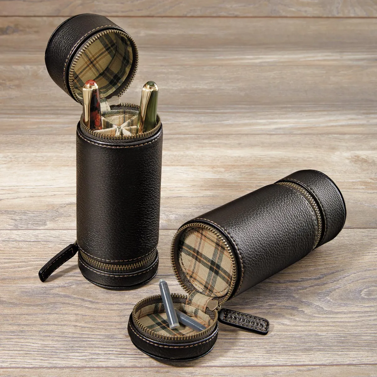 Levenger Pen Cases & Stands|Pen Cases & Stands*Bomber Jacket Pen Capsule