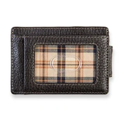 Levenger Wallets & Card Cases*Bomber Jacket RFID Money Clip Card Wallet
