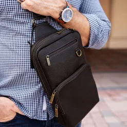 Levenger Crossbodies|Travel Bags & Accessories*Bomber Jacket Sling