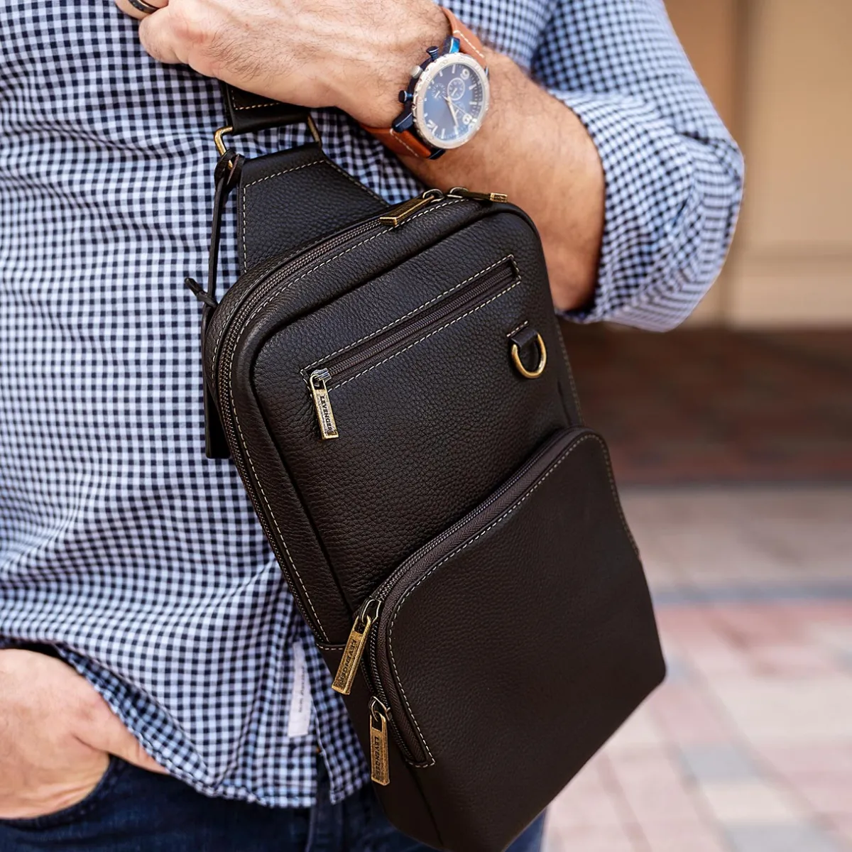 Levenger Crossbodies|Travel Bags & Accessories*Bomber Jacket Sling