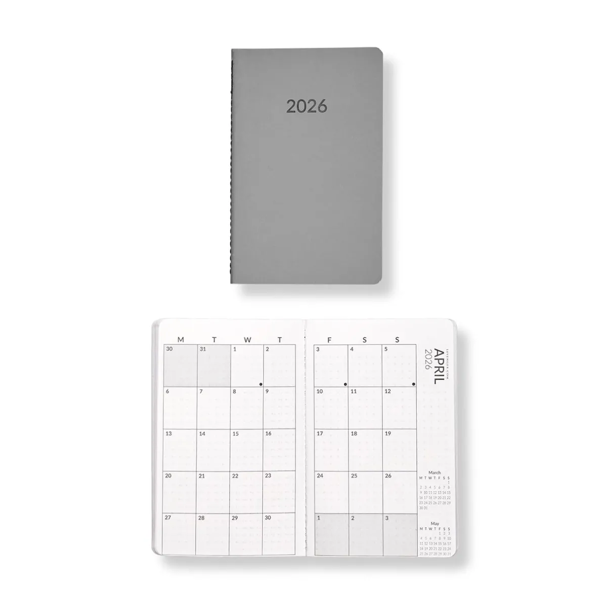 Levenger Business Gifts*Bomber Jacket True Notes Monthly Agenda Bundle