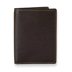 Levenger Wallets & Card Cases*Bomber Jacket Vertical Bi-Fold Wallet