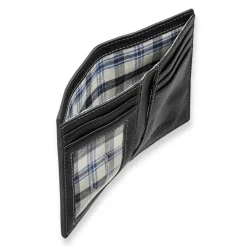 Levenger Wallets & Card Cases*Bomber Jacket Vertical Bi-Fold Wallet
