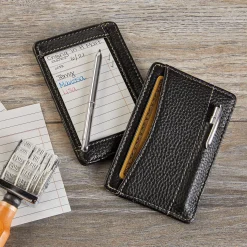 Levenger Pocket Briefcases|Pocket Briefcases*Bomber Jacket Wallet Writer