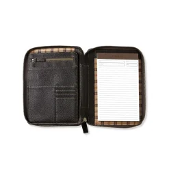 Levenger Padfolios*Bomber Jacket Zip Around Folio