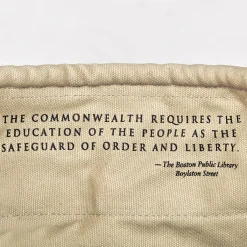 Levenger Book Bags|Handbags & Totes*Boston Public Library Delivery Bag