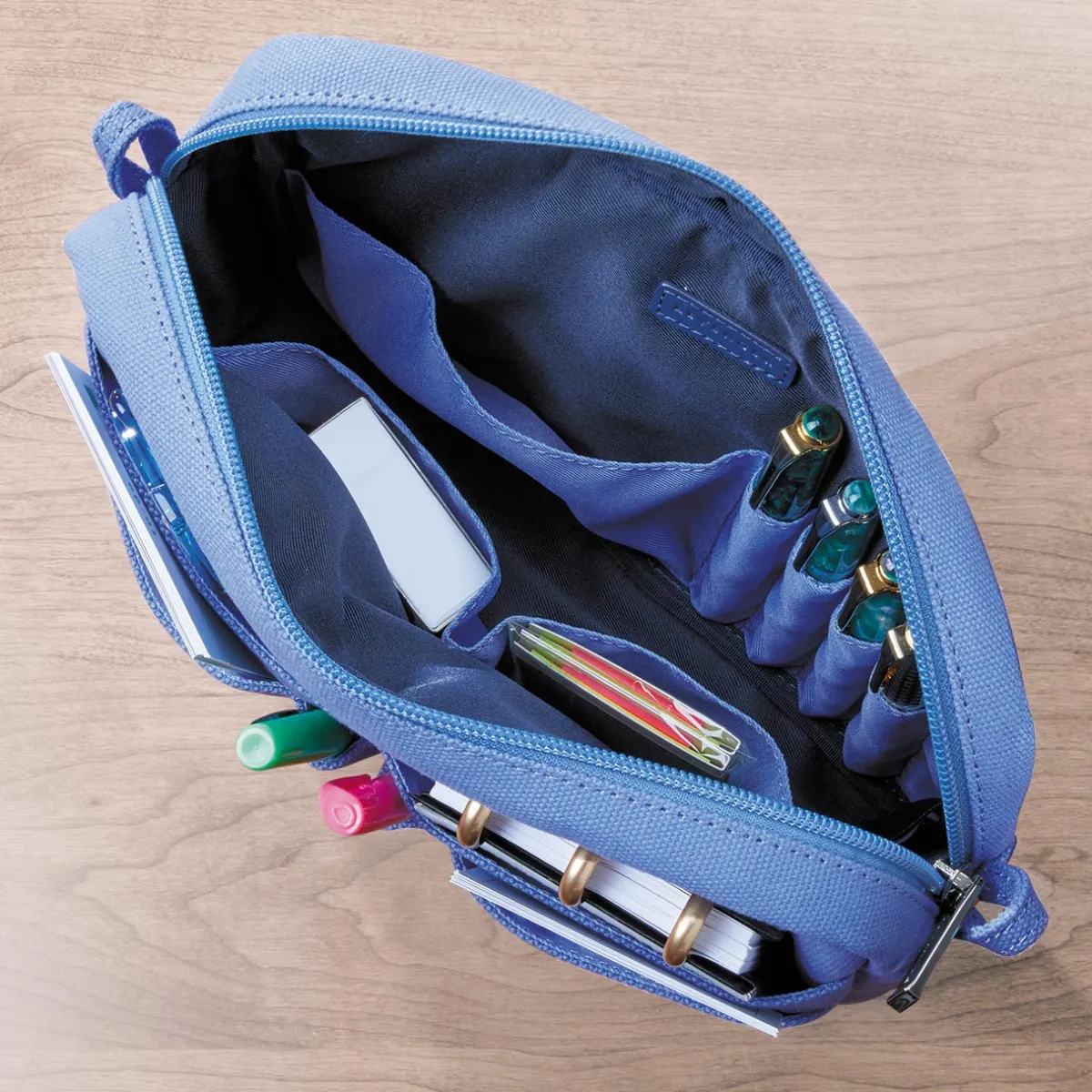 Levenger Pen Cases & Stands|Pen Cases & Stands*Canvas Script and Scribble Pouch