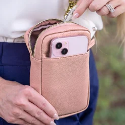Levenger Tech Essentials|Phone Cases*Carrie Crossbody Phone Sling