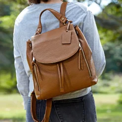 Levenger Backpacks*Carrie Drawstring Backpack