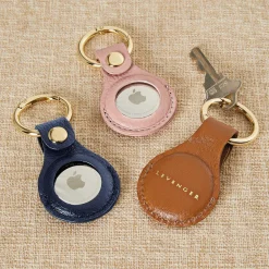 Levenger Travel Bags & Accessories*Carrie Leather Smart Tag Key Fob