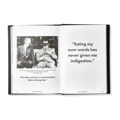 Levenger Books|Business Gifts*Churchill Wit and Wisdom