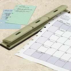 Levenger Notebook Punches*Circa 1-2-3 Portable Discbound Notebook Punch