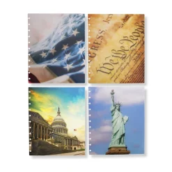 Levenger Accessories|Covers*Circa America the Beautiful Discbound Covers (set of 4)
