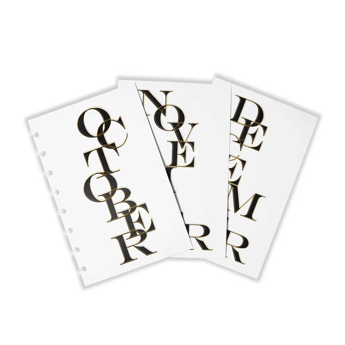 Levenger Junior Refills|Accessories*Circa Avant-Garde Discbound Monthly Dashboards