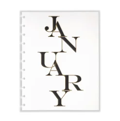 Levenger Junior Refills|Accessories*Circa Avant-Garde Discbound Monthly Dashboards