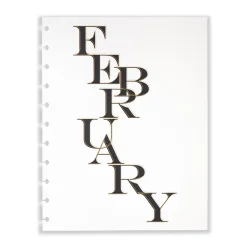 Levenger Junior Refills|Accessories*Circa Avant-Garde Discbound Monthly Dashboards