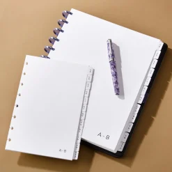 Levenger Junior Refills|Letter Refills*Circa A-Z Tab Dividers (set of 12)
