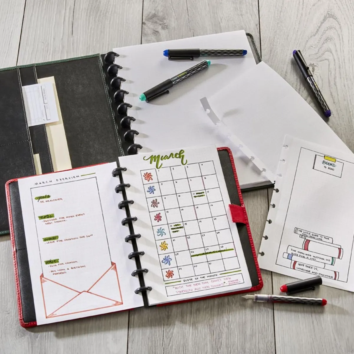 Levenger Junior Refills|Letter Refills*Circa Bullet/Dotted Journal Refill (100 sheets)