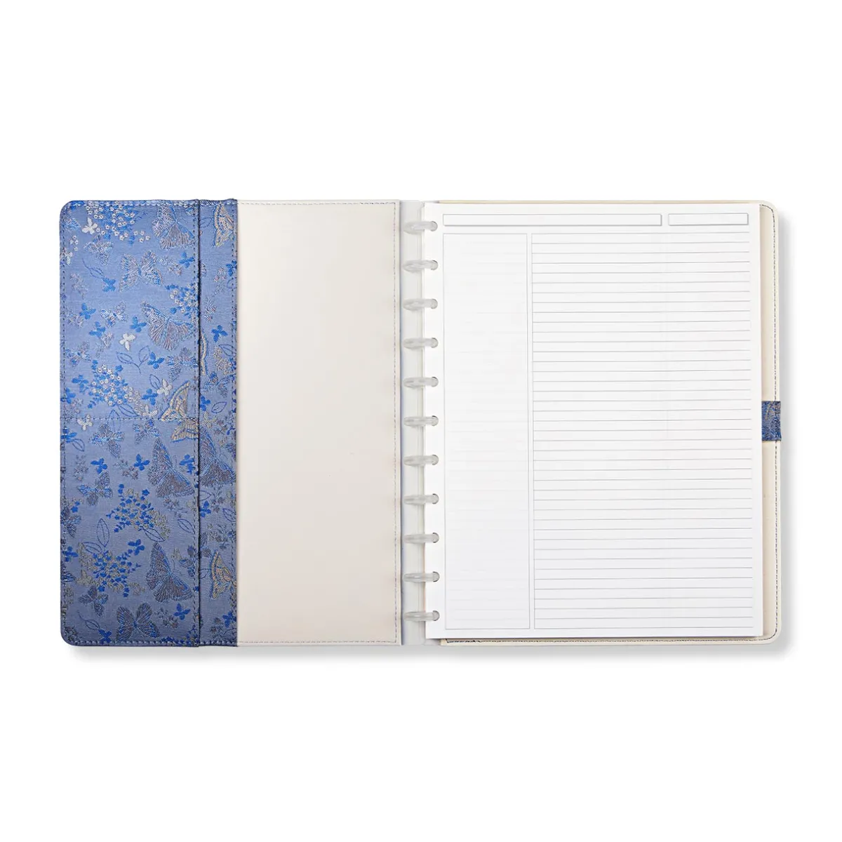 Levenger Junior Notebooks|Letter Notebooks*Circa Butterfly Brocade Discbound Notebook
