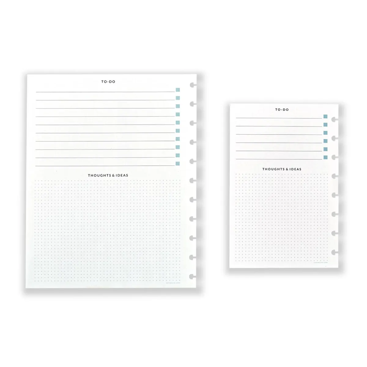 Levenger Junior Refills|Letter Refills*Circa By-The-Hour Daily Scheduler Refill (100 Sheets)