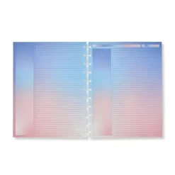 Levenger Junior Refills|Letter Refills*Circa Cabana Color Gradient Annotation Ruled Refill