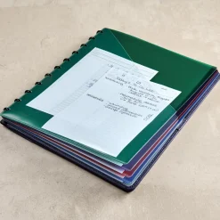 Levenger Accessories*Circa Classic Colors Pocket Dividers (set of 5)