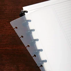 Levenger Junior Notebooks|Midway Notebooks*Circa Clear Discbound Notebook Covers (set of 2)