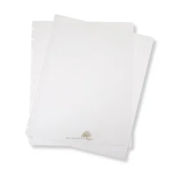 Levenger Junior Notebooks|Midway Notebooks*Circa Clear Discbound Notebook Covers (set of 2)