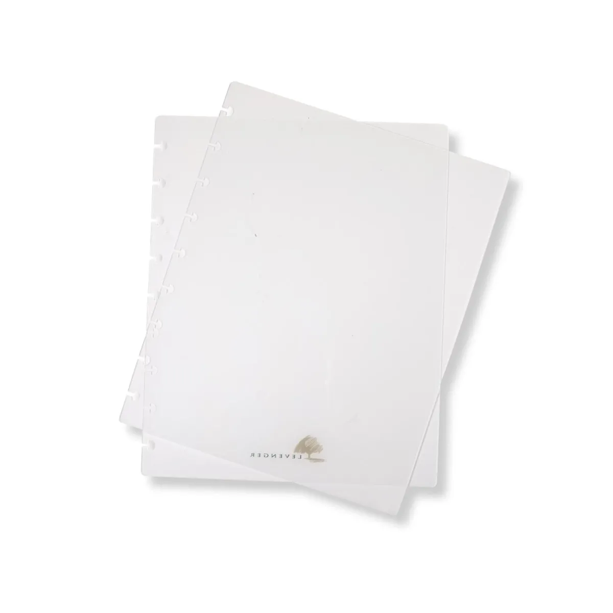 Levenger Junior Notebooks|Midway Notebooks*Circa Clear Discbound Notebook Covers (set of 2)