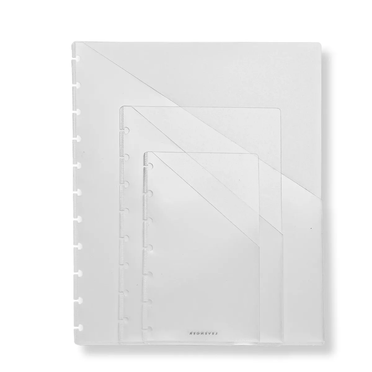 Levenger Accessories*Circa Clear Discbound Notebook Pocket Dividers (set of 4)