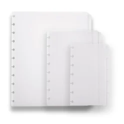 Levenger Accessories*Circa Clear Discbound Notebook Dividers (set of 5)