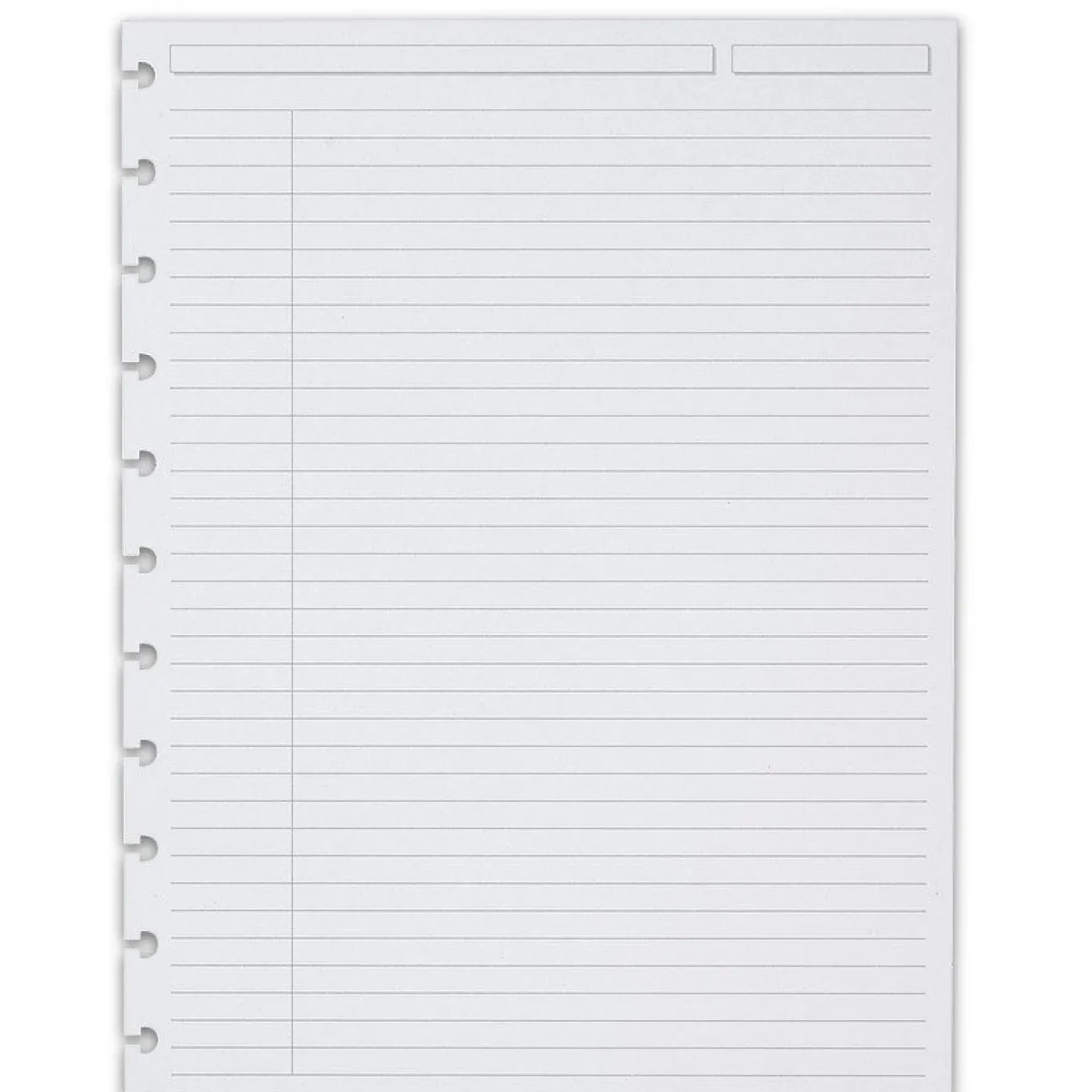 Levenger Junior Refills|Letter Refills*Circa College Ruled Discbound Refill (100 sheets)