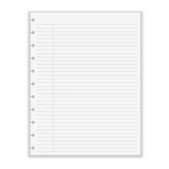 Levenger Junior Refills|Letter Refills*Circa College Ruled Without Title Boxes (300 sheets)
